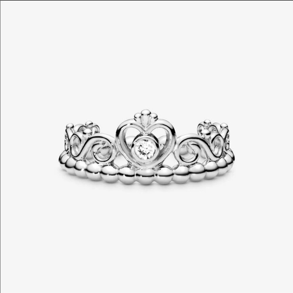 Pandora like princess tiara ring - Picture 2 of 3